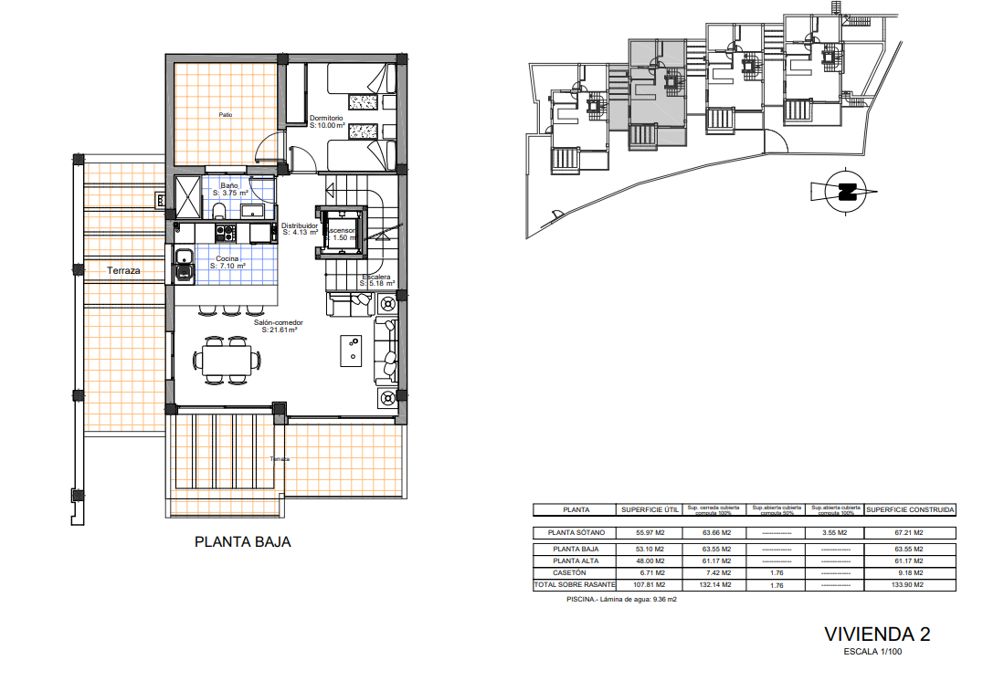 New villas close to beach!