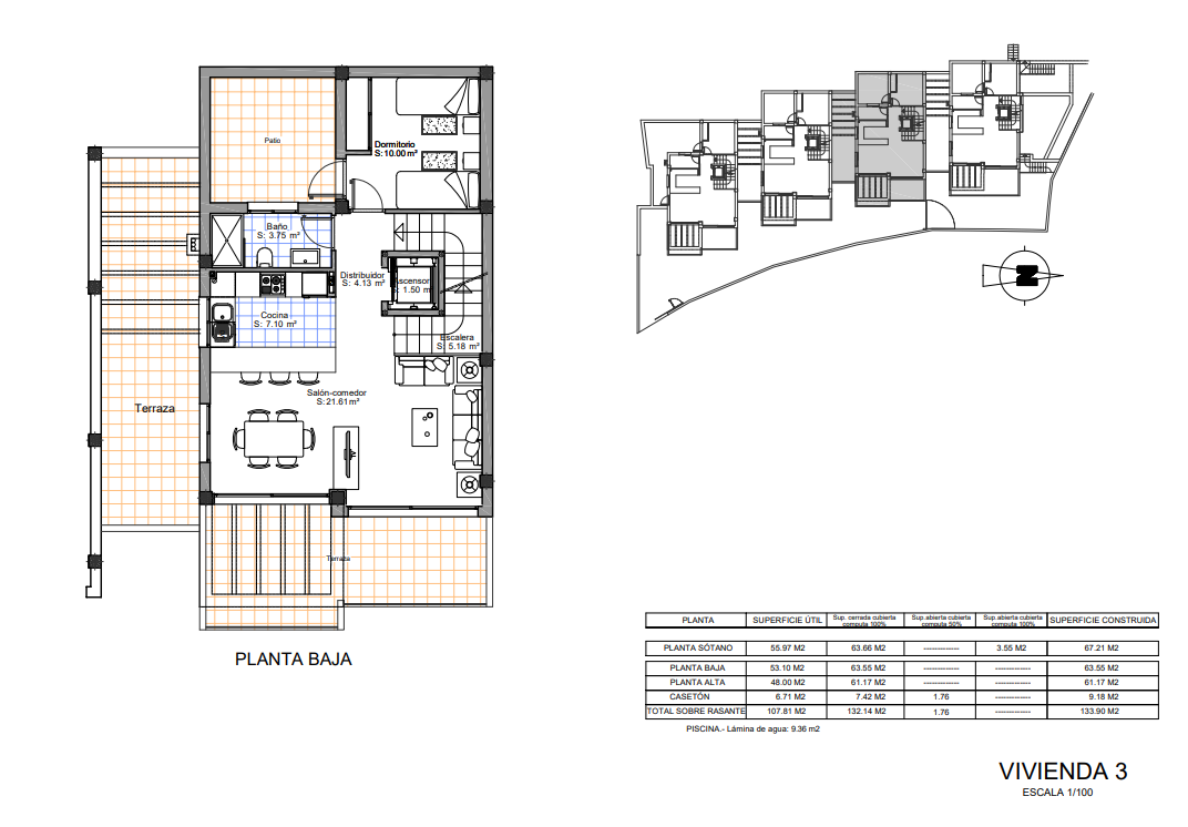 New villas close to beach!