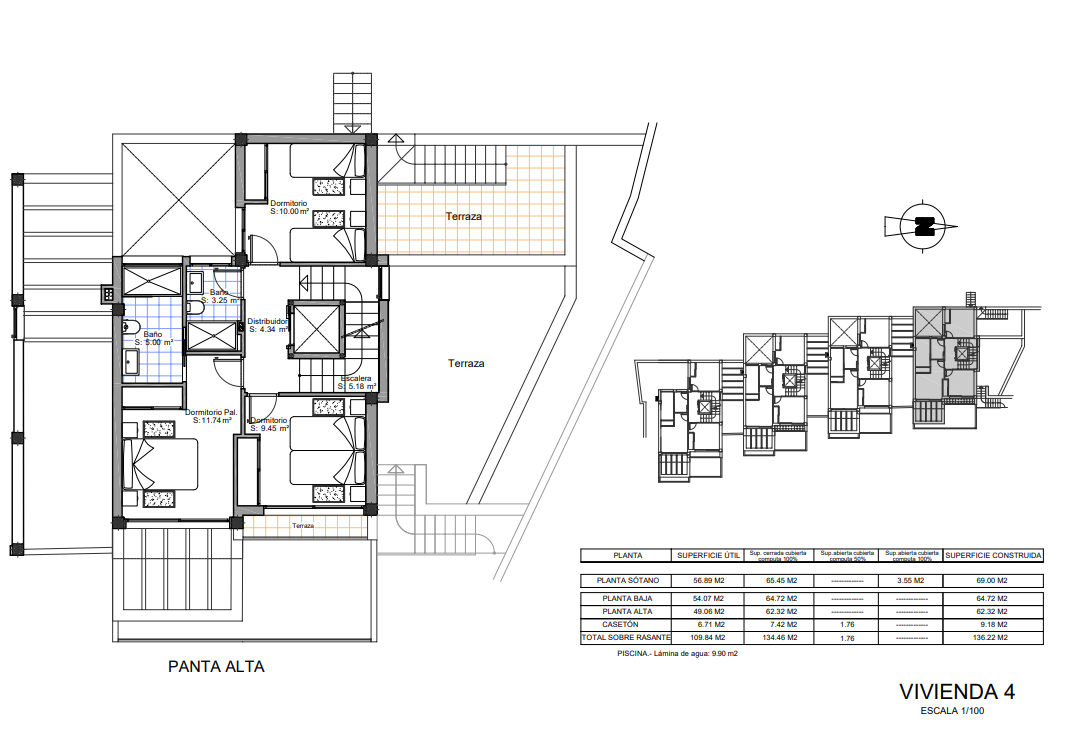 New villas close to beach!