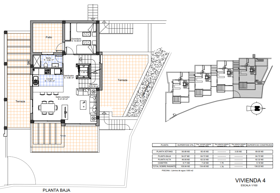 New villas close to beach!