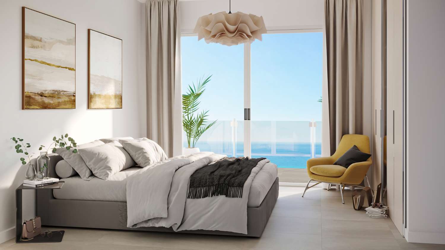 Panoramic views, infinity pool and gym!