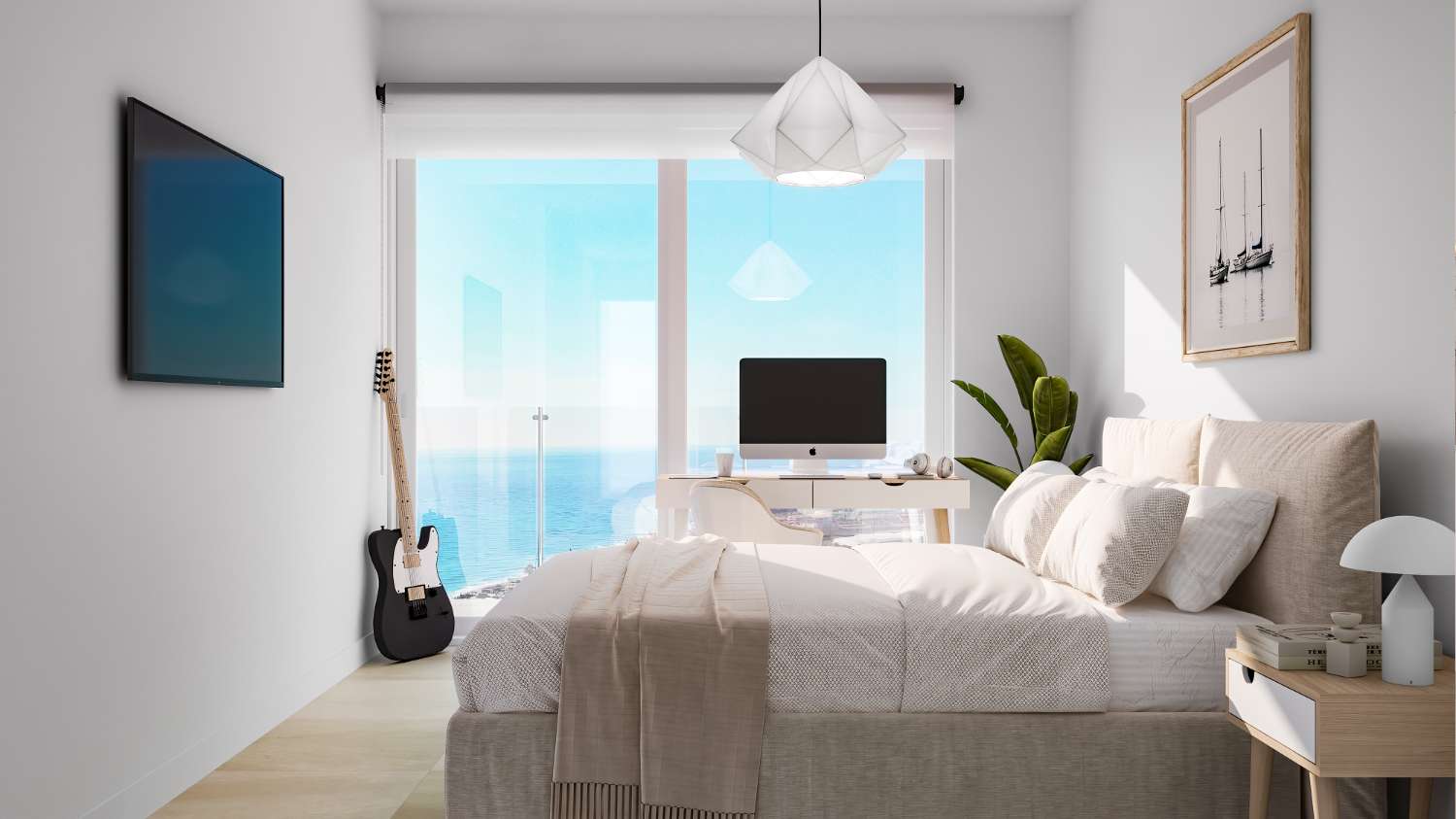 Panoramic views, infinity pool and gym!