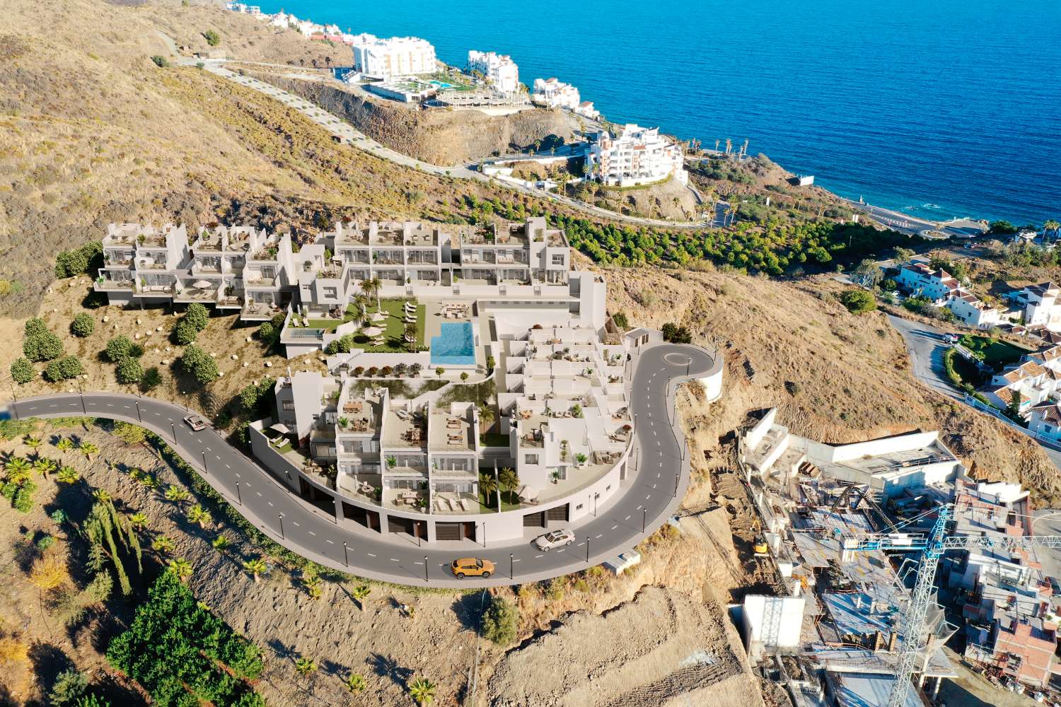 Panoramic views, infinity pool and gym!