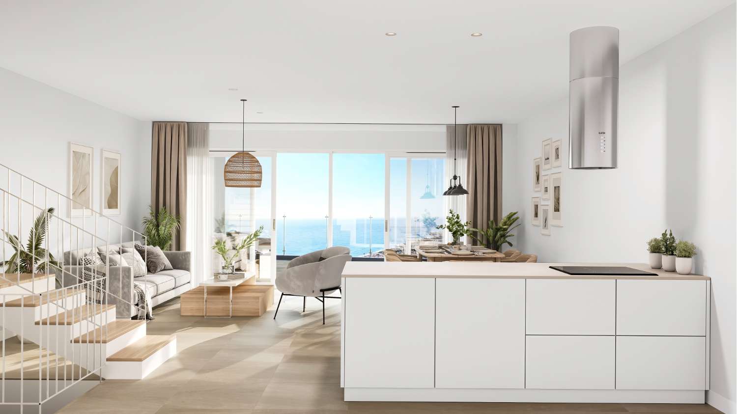 Panoramic views, infinity pool and gym!