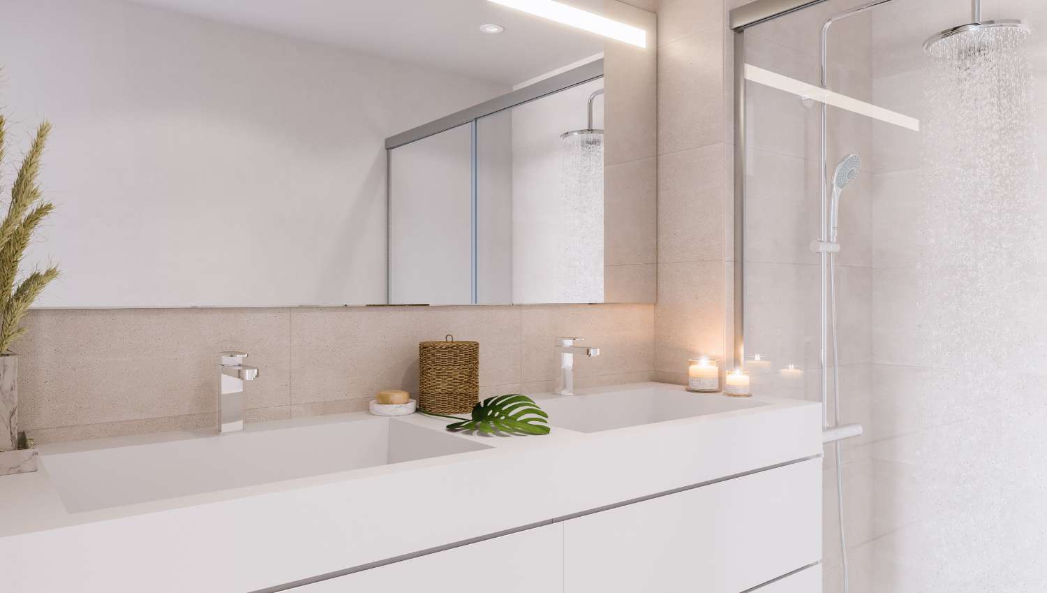 New apartments 300 m from the beach!