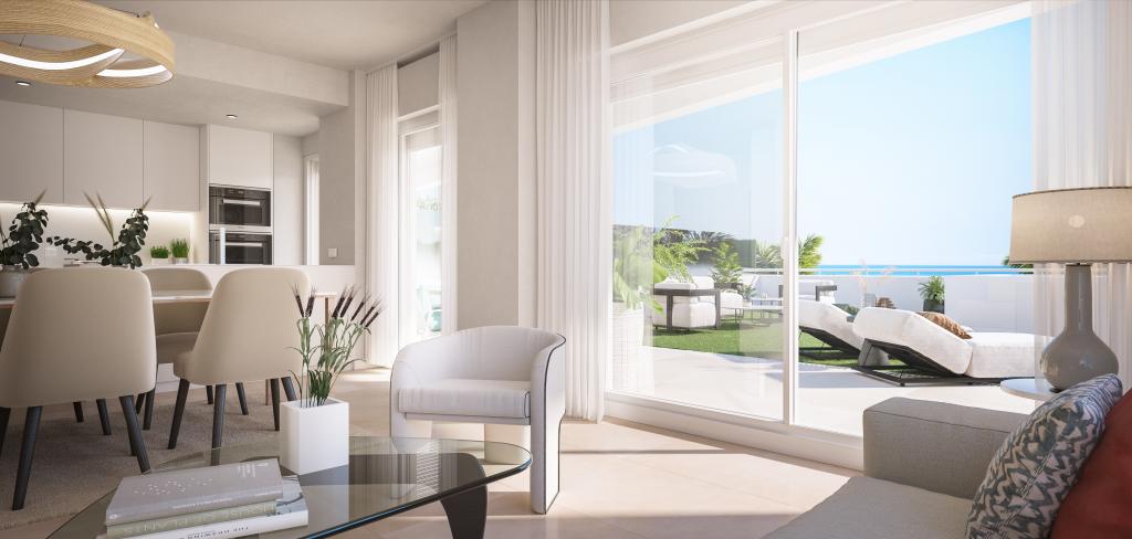 New apartments 300 m from the beach!