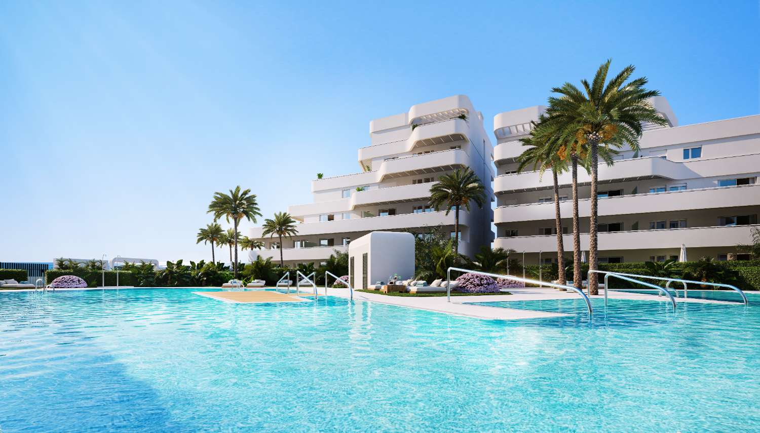 New apartments 300 m from the beach!