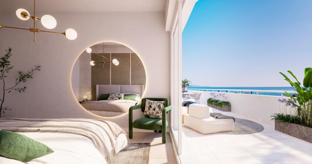 New apartments 300 m from the beach!