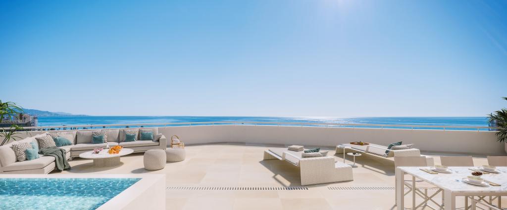New apartments 300 m from the beach!