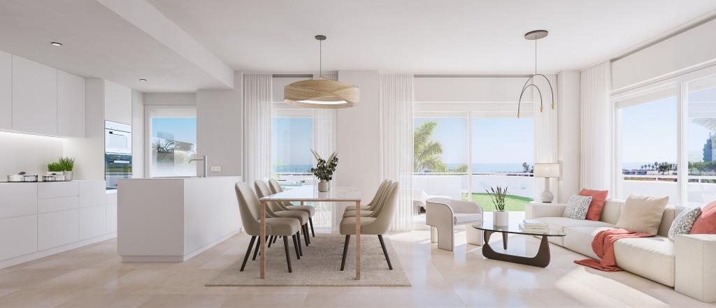 New apartments 300 m from the beach!