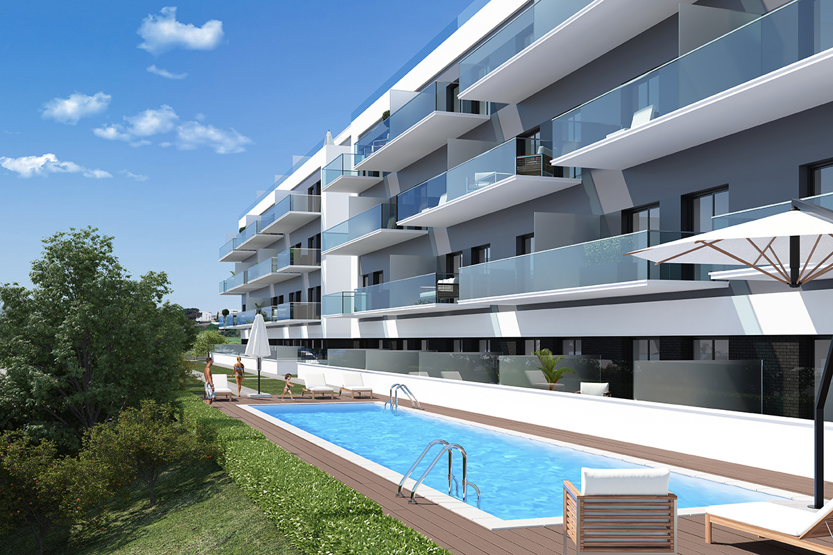 Seaview and only 150 m to the beach!