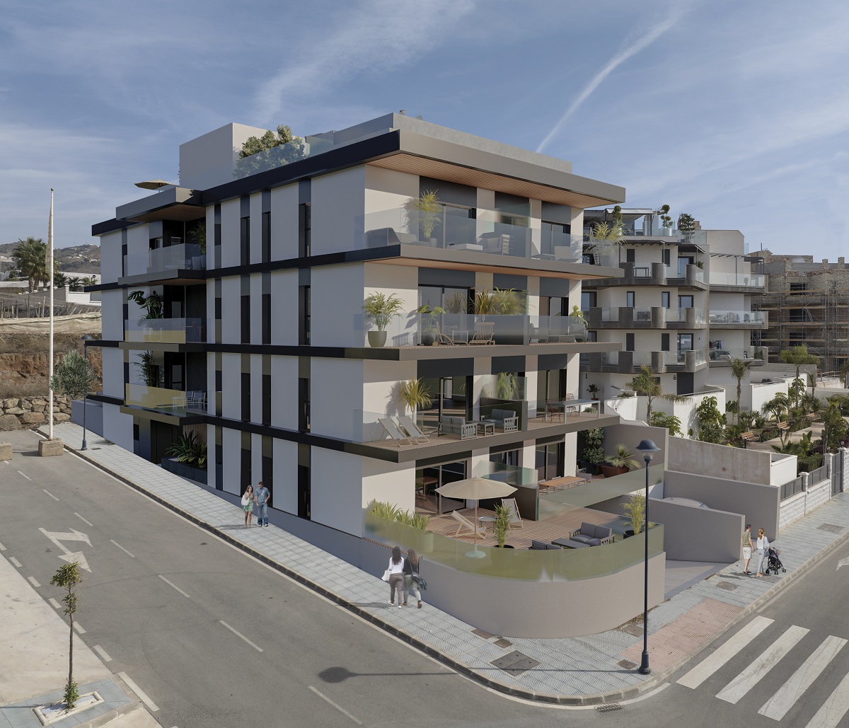 Luxury apartments with sea views!