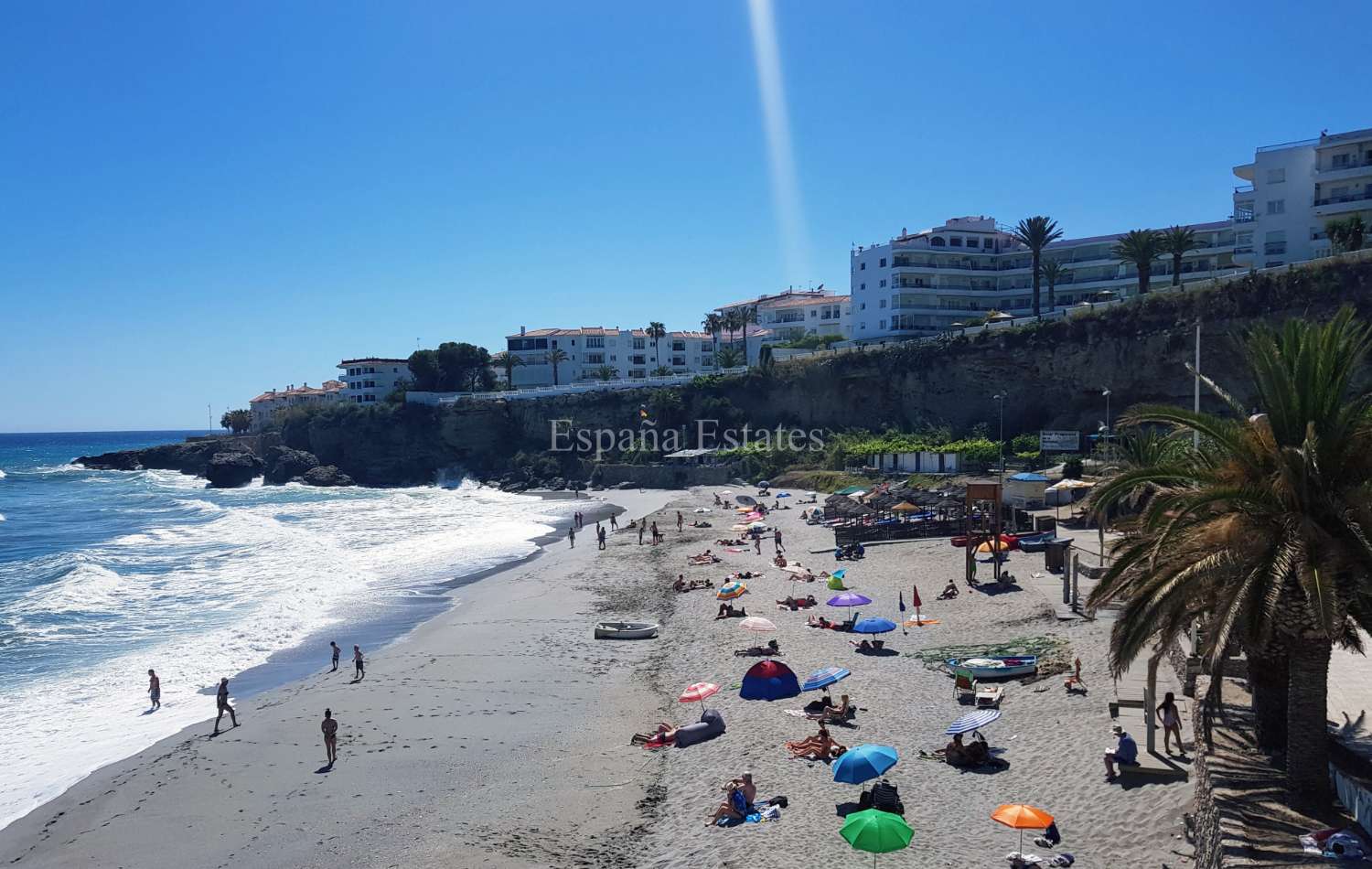 Lejlighed i Nerja med tagterrasse!