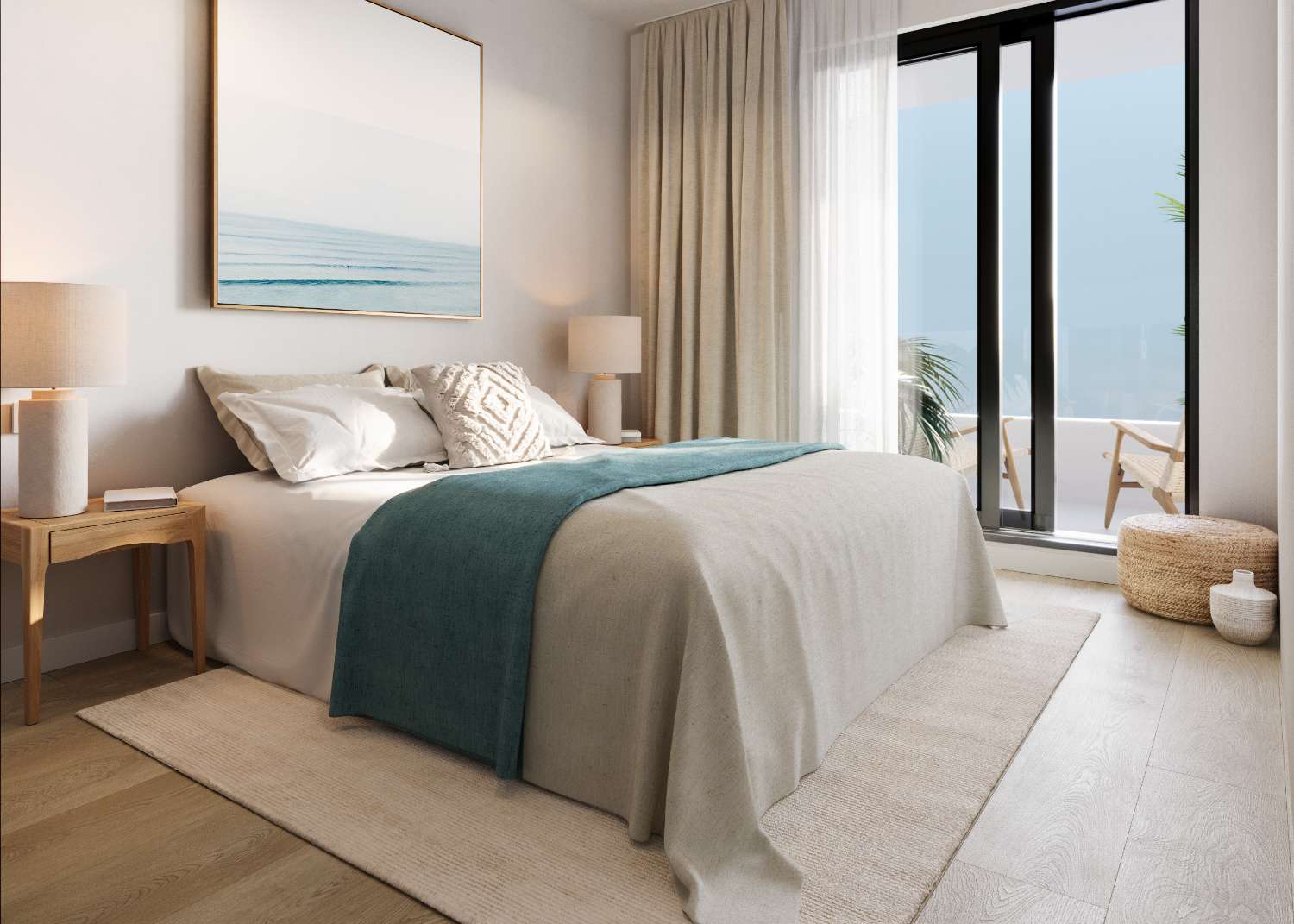 ¡Vive cerca de la naturaleza con vistas al mar!