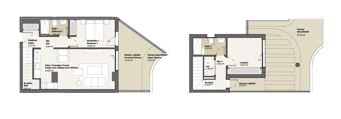 Live the coastal lifestyle from a penthouse!