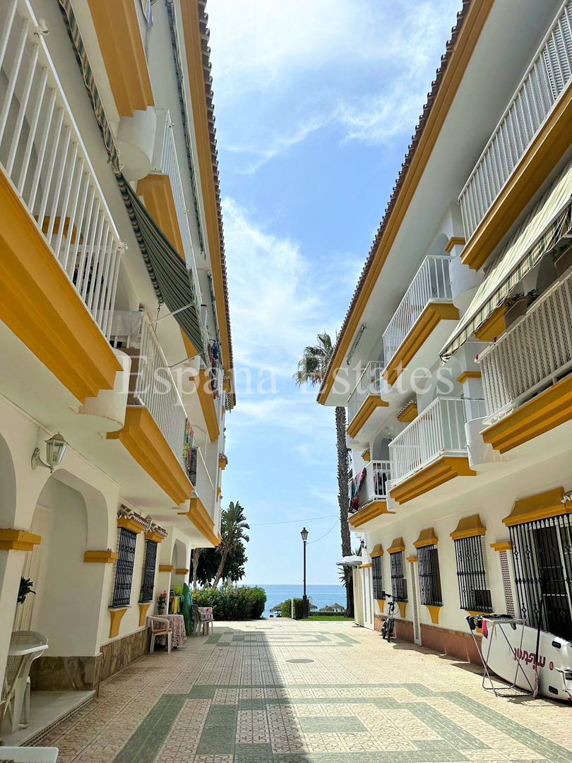 Apartamento en primera línea de playa!
