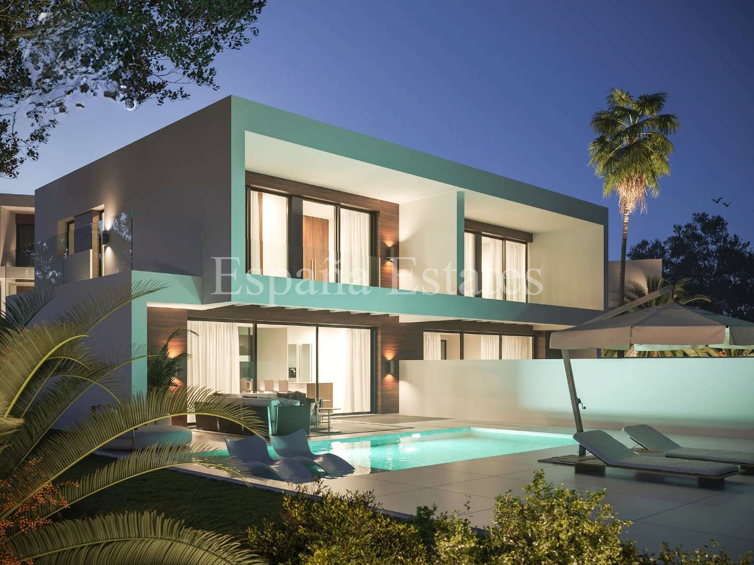 Modern designervilla i Nerja!
