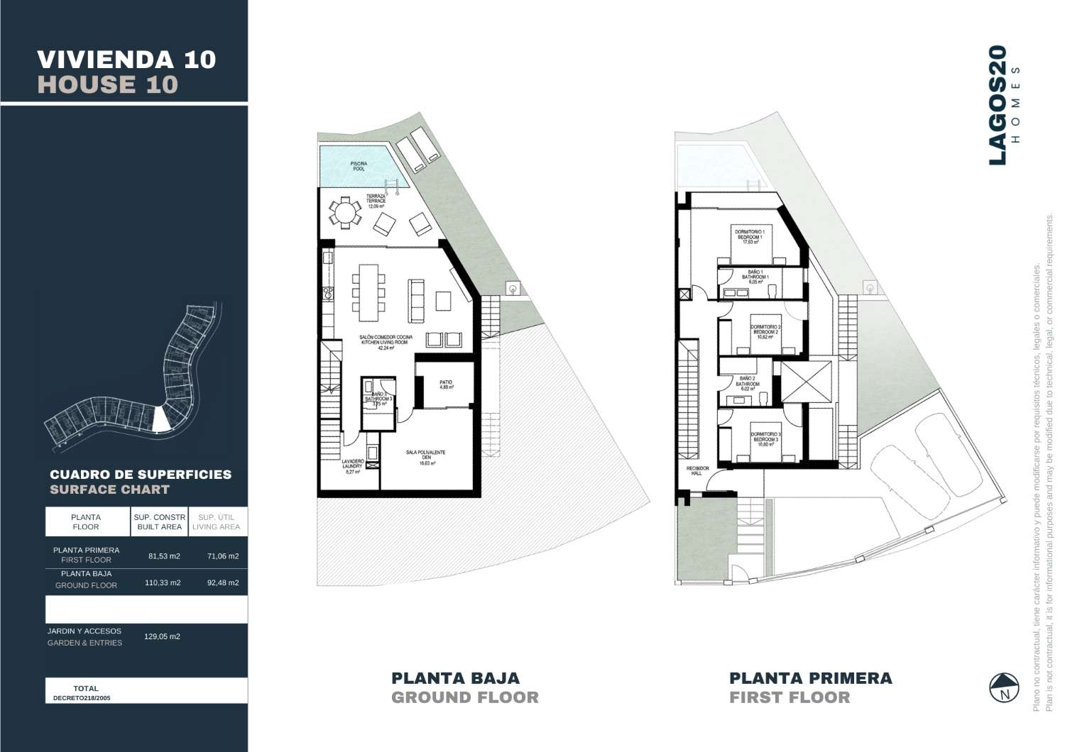 Villas jumelées de luxe avec piscine !