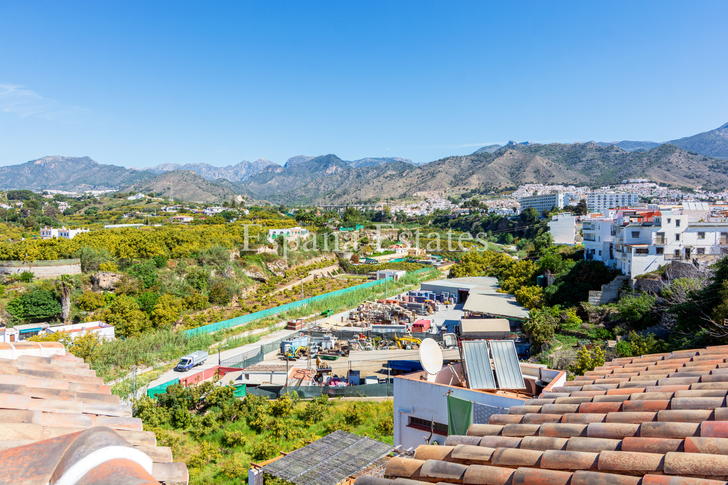 ¡Impresionantes vistas a las montañas!