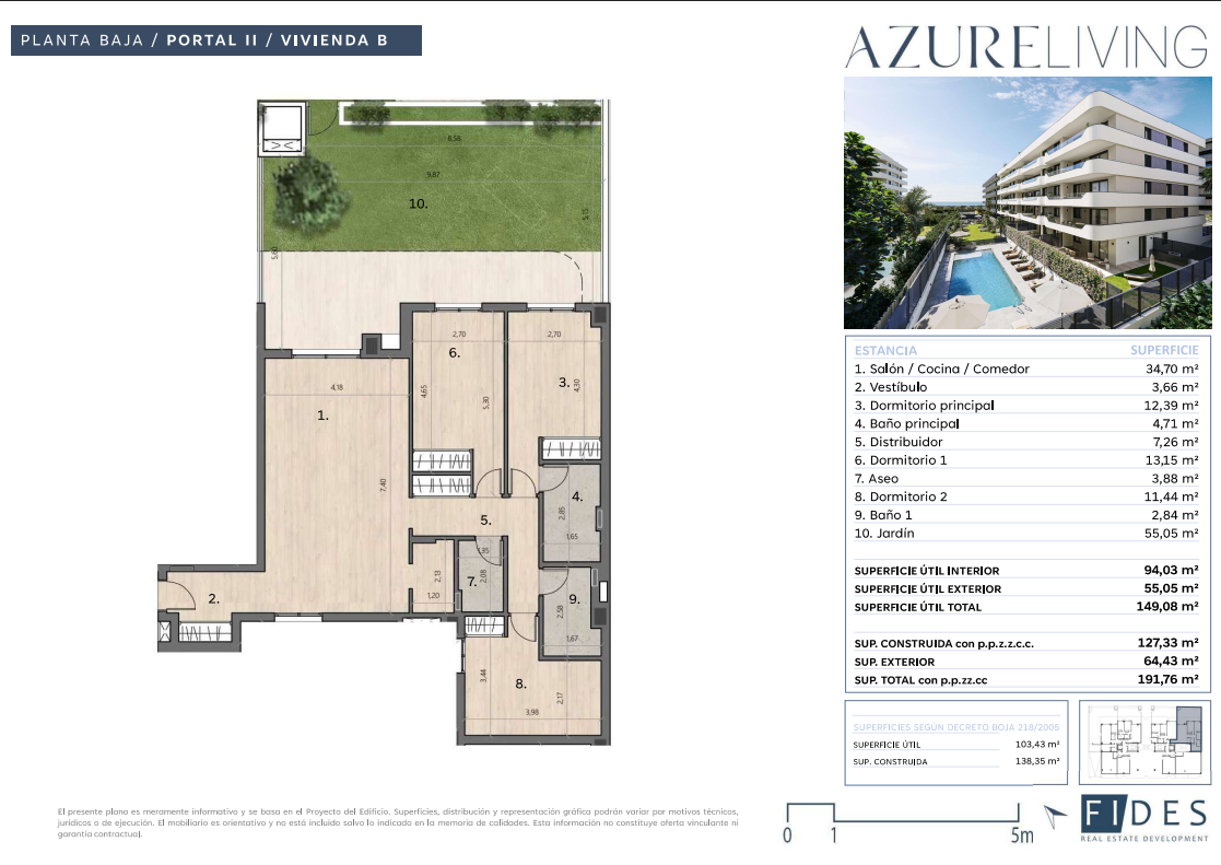 Flat with garden & jacuzzi!