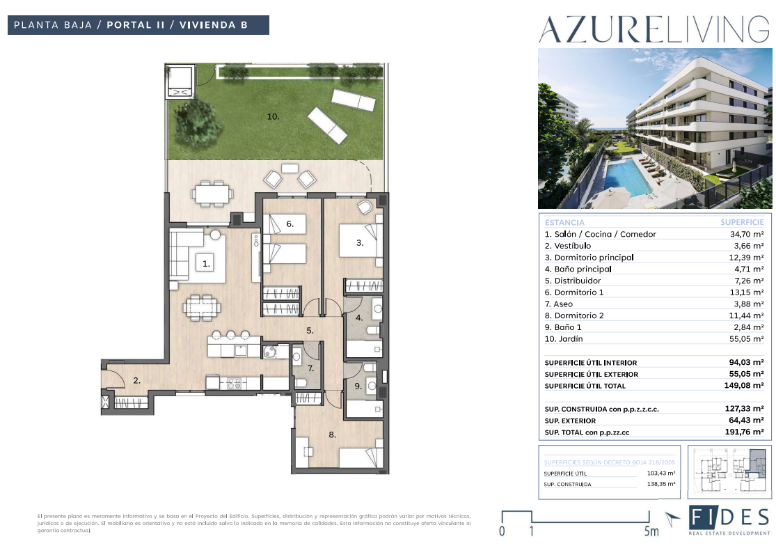 Flat with garden & jacuzzi!