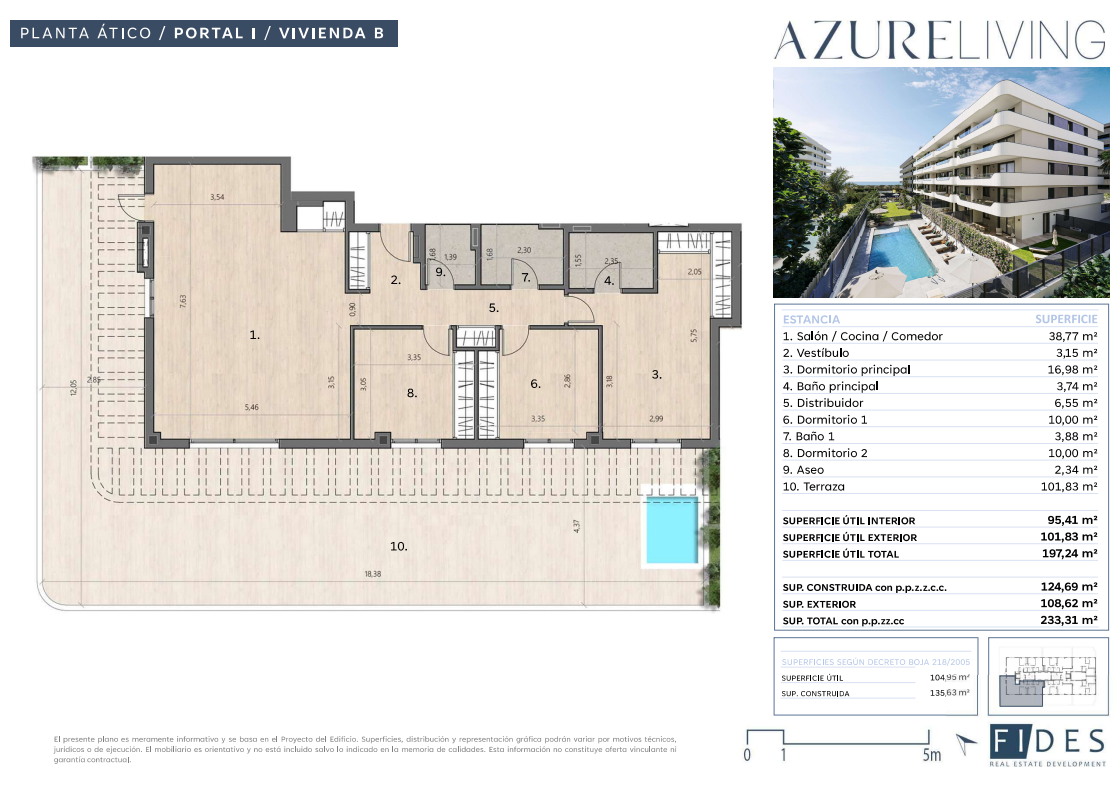 Penthouse with sea view & jacuzzi!